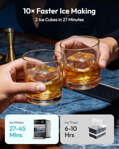 Smart clear ice cube maker with app control — photo 4