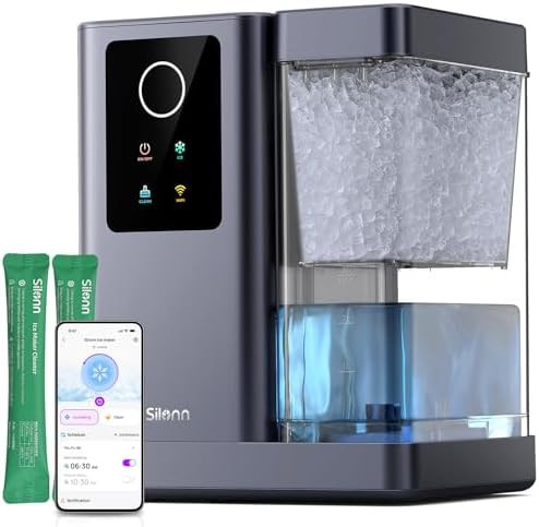 Pebble Ice Machine with Voice Control