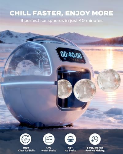 Crystal Clear Sphere Ice Ball Maker — photo 3