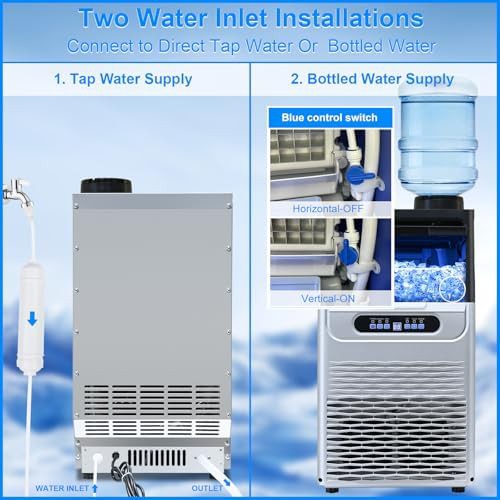 Countertop Cube Ice Maker with Self Cleaning — photo 3