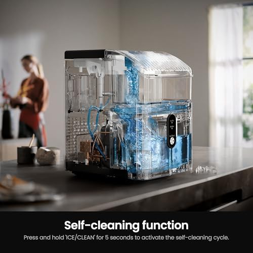 Nugget Ice Maker in Stainless Steel 35lb — photo 4