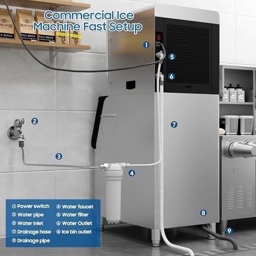 Industrial Commercial Ice Maker 655 Lbs — photo 5