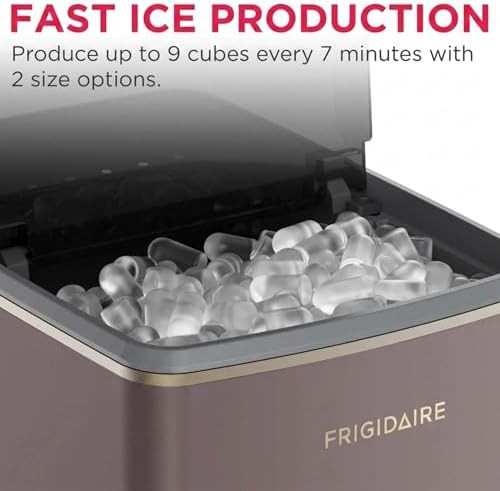 Mauve portable bullet ice machine 26 lbs — photo 4