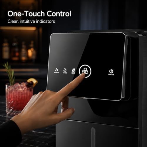 Black Nugget Ice Maker with Self Cleaning — photo 5