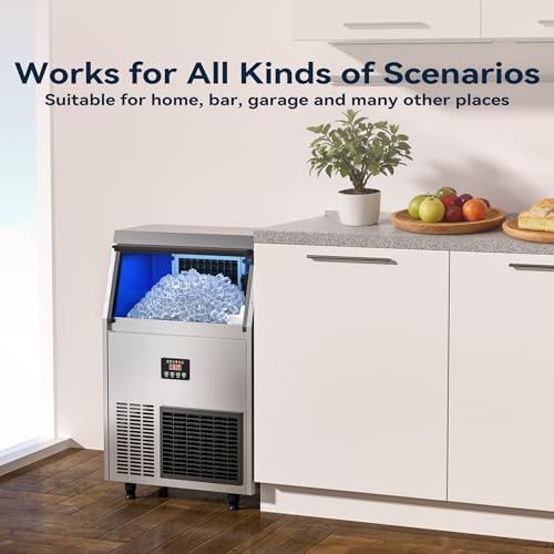 Commercial cube ice maker with water filter — photo 5