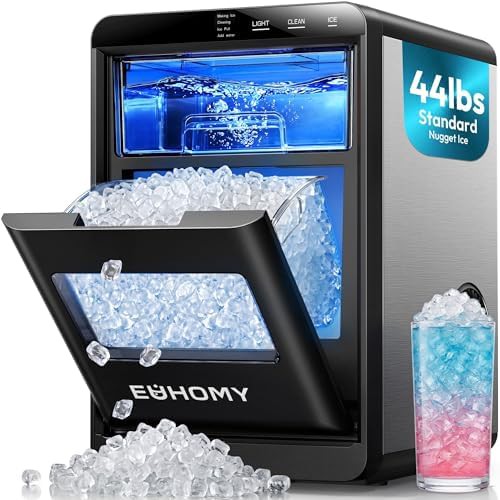 High capacity sonic nugget ice machine
