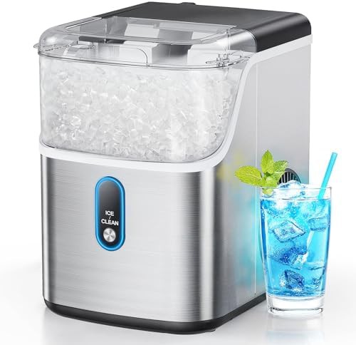 Chewable Pellet Ice Maker for Home
