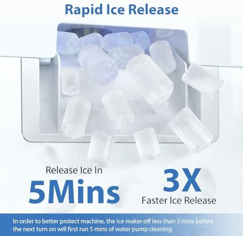 Stainless Steel Nugget Ice Maker Machine — photo 3