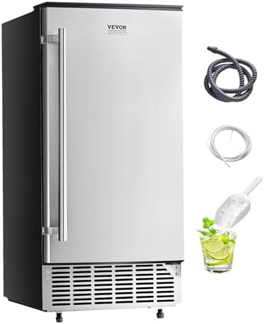 Undercounter Built-in Cube Ice Maker Machine