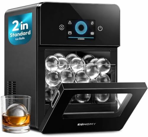 Crystal clear sphere ice maker machine