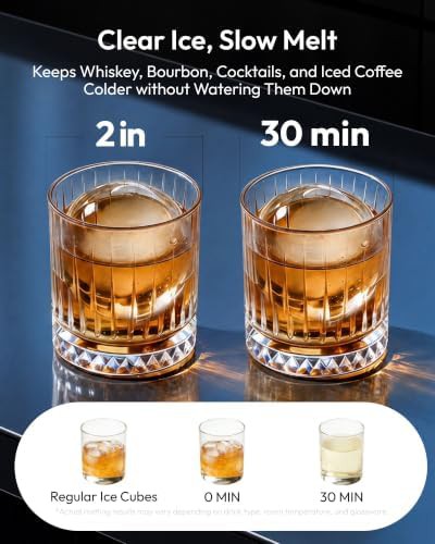 Crystal clear sphere ice maker machine — photo 3