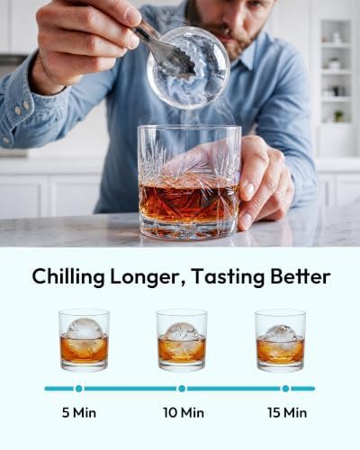 Clear ice ball maker with sphere timer — photo 4