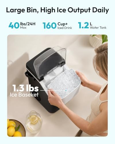 Nugget ice maker with sturdy handle — photo 3