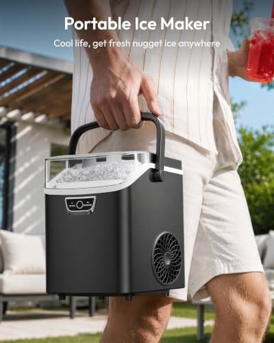 Nugget ice maker with sturdy handle — photo 5