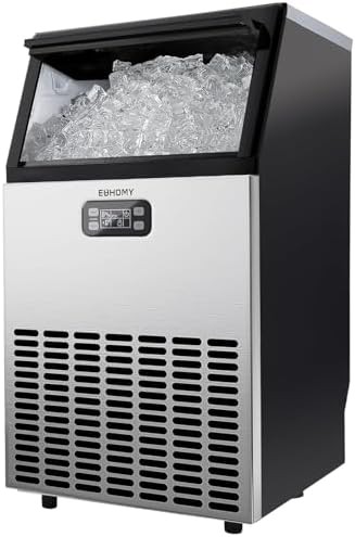 Stainless steel commercial ice maker 150lbs