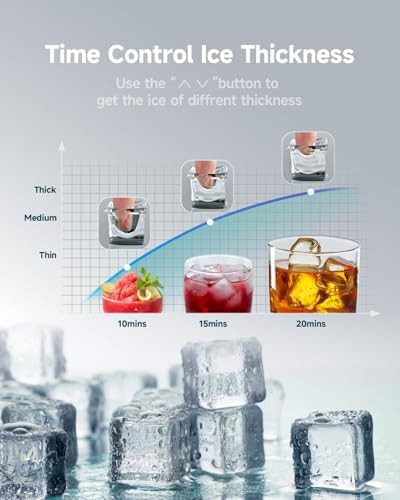 Freestanding commercial ice maker 45 cubes — photo 3