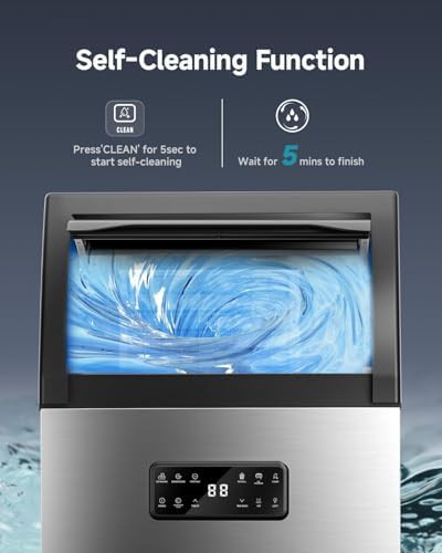 Freestanding commercial ice maker 45 cubes — photo 5