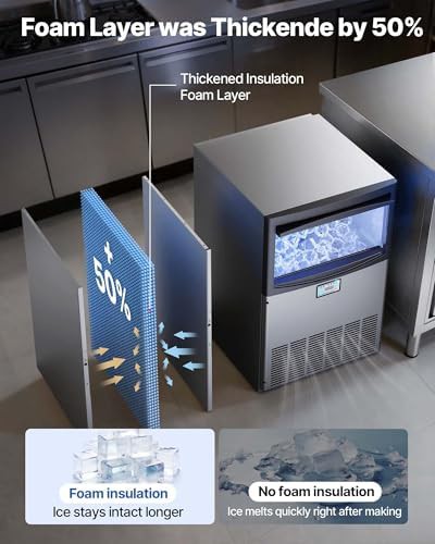 Undercounter Commercial Ice Maker with LED Display — photo 3