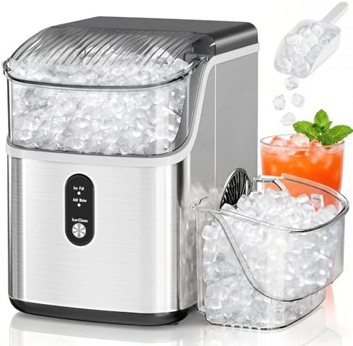 Stainless Steel Nugget Ice Machine
