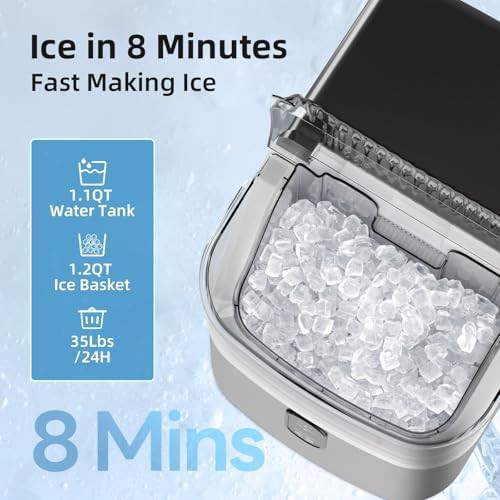 Stainless Steel Nugget Ice Machine — photo 3