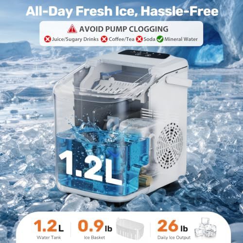 Home Office Portable Ice Maker — photo 3