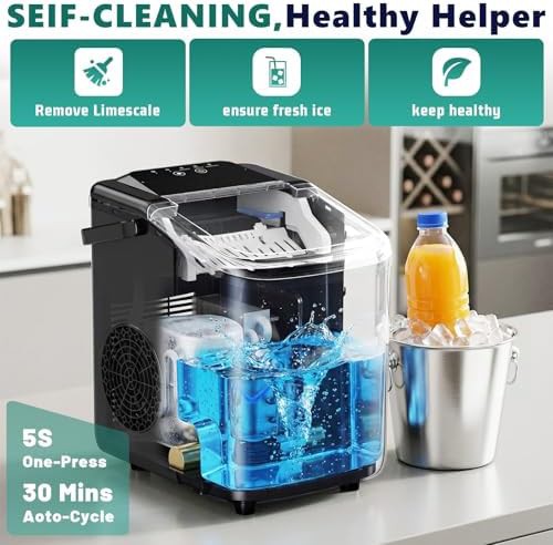 Compact Countertop Bullet Ice Machine — photo 4