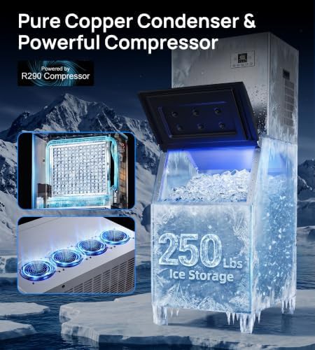 Commercial Stainless Steel Split Ice Maker — photo 4
