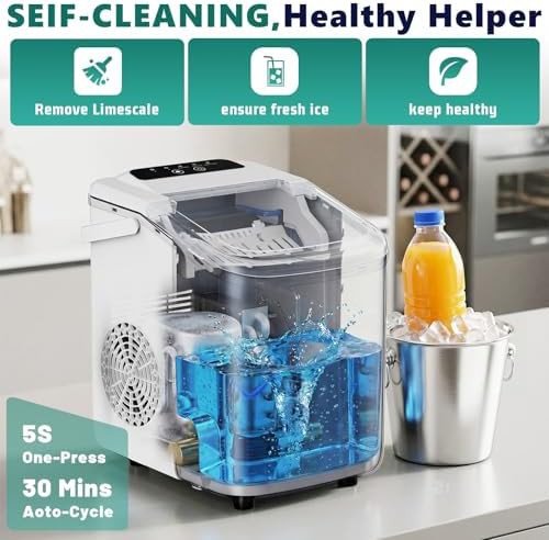 Portable Bullet Ice Maker with Handle — photo 4
