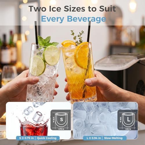 Bullet Ice Machine with Basket and Scoop — photo 4