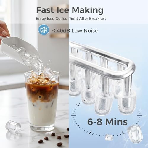 Bullet Ice Machine with Basket and Scoop — photo 5