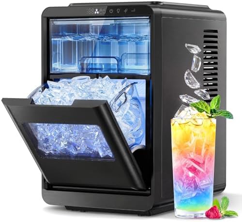 Crescent Ice Maker with LED Display