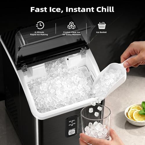 Compact Office Nugget Ice Maker — photo 4