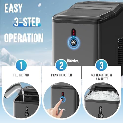 Compact Nugget Ice Maker with FlashChill Technology — photo 3