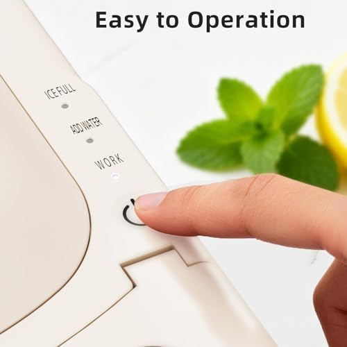 Slim White Portable Bullet Ice Maker — photo 4