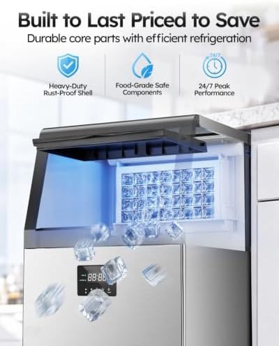 Commercial Clear Ice Maker 200lb — photo 3