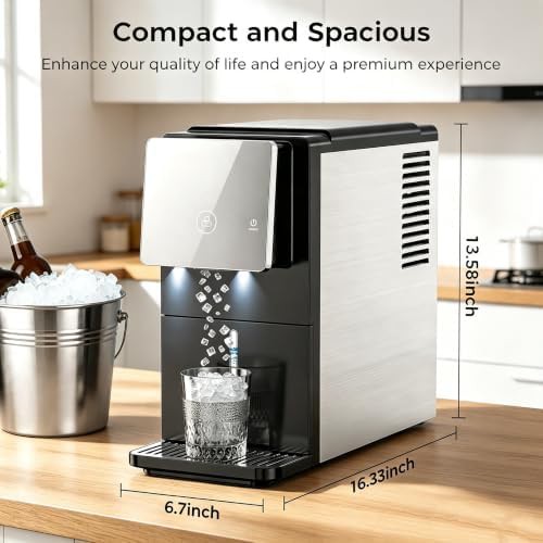 Nugget Ice Maker with Automatic Dispenser — photo 5