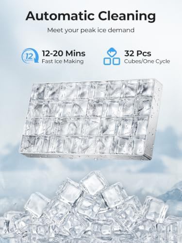 Undercounter Stainless Steel Clear Ice Maker — photo 3