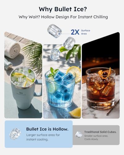 Bullet Cube Countertop Ice Maker — photo 4