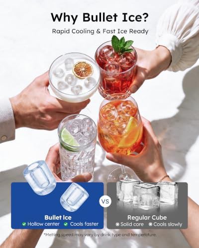 High Output Bullet Ice Machine 33lb — photo 4