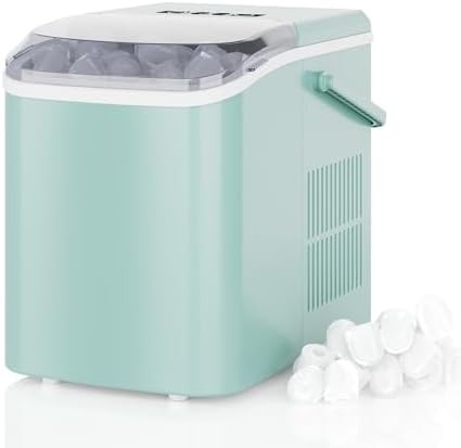 Green Self Cleaning Bullet Ice Maker