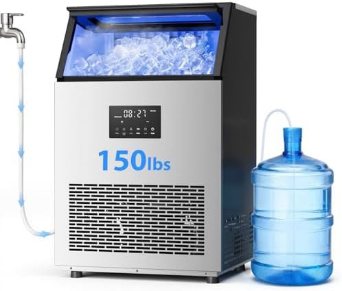 Undercounter Commercial Ice Machine 150 lbs
