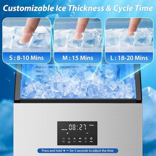 Undercounter Commercial Ice Machine 150 lbs — photo 3