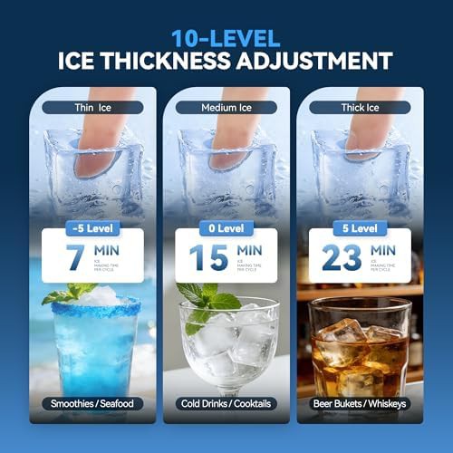 Commercial cube ice maker 120lb capacity — photo 4