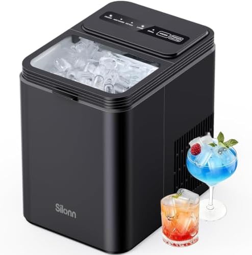 Efficient Eight Cube Countertop Ice Machine