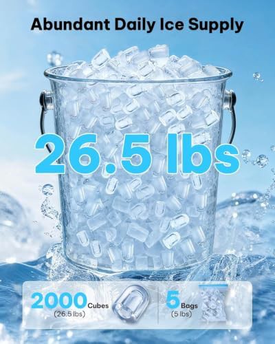Efficient Eight Cube Countertop Ice Machine — photo 5