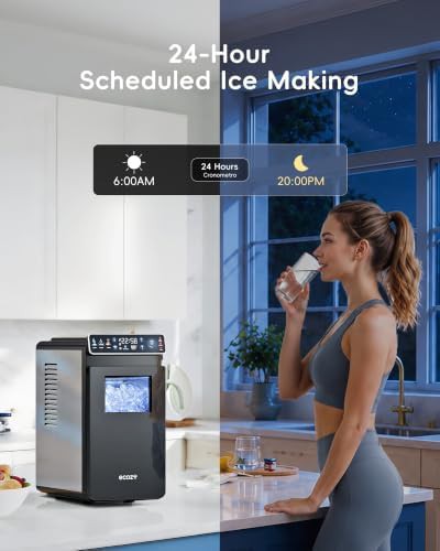 Portable Bullet Ice Maker with Color Panel — photo 5