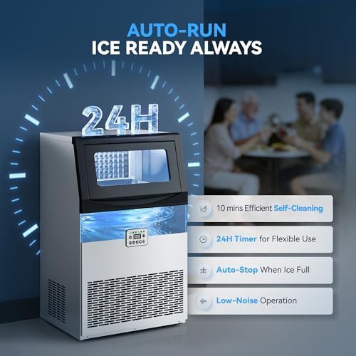 High capacity commercial ice maker 200lb — photo 4