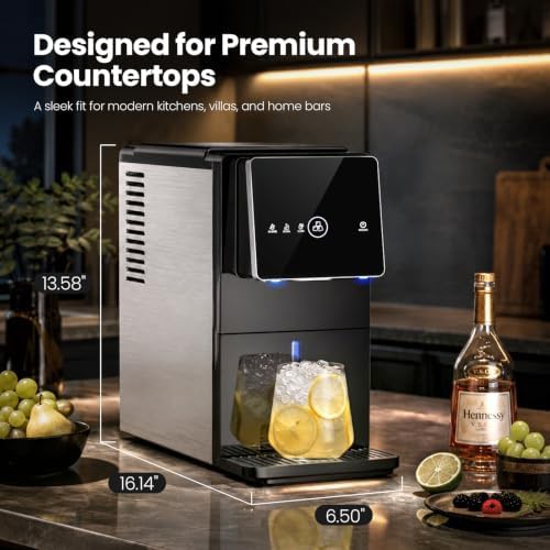Nugget Ice Maker with One Touch Dispensing — photo 3