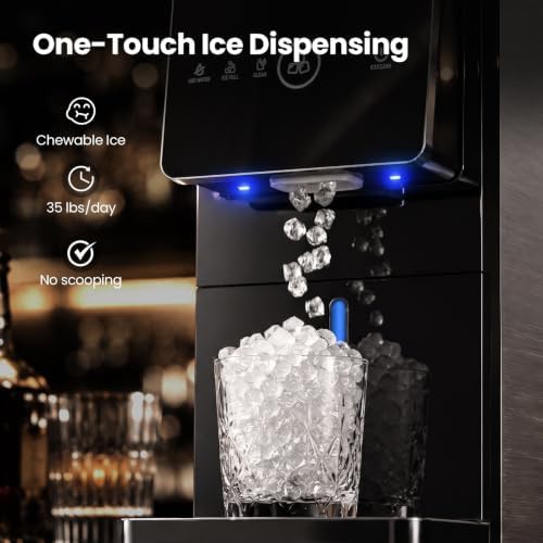 Nugget Ice Maker with One Touch Dispensing — photo 4