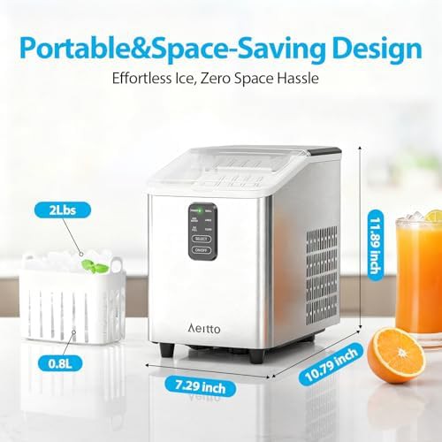 Compact Bullet Ice Maker for Countertop — photo 5